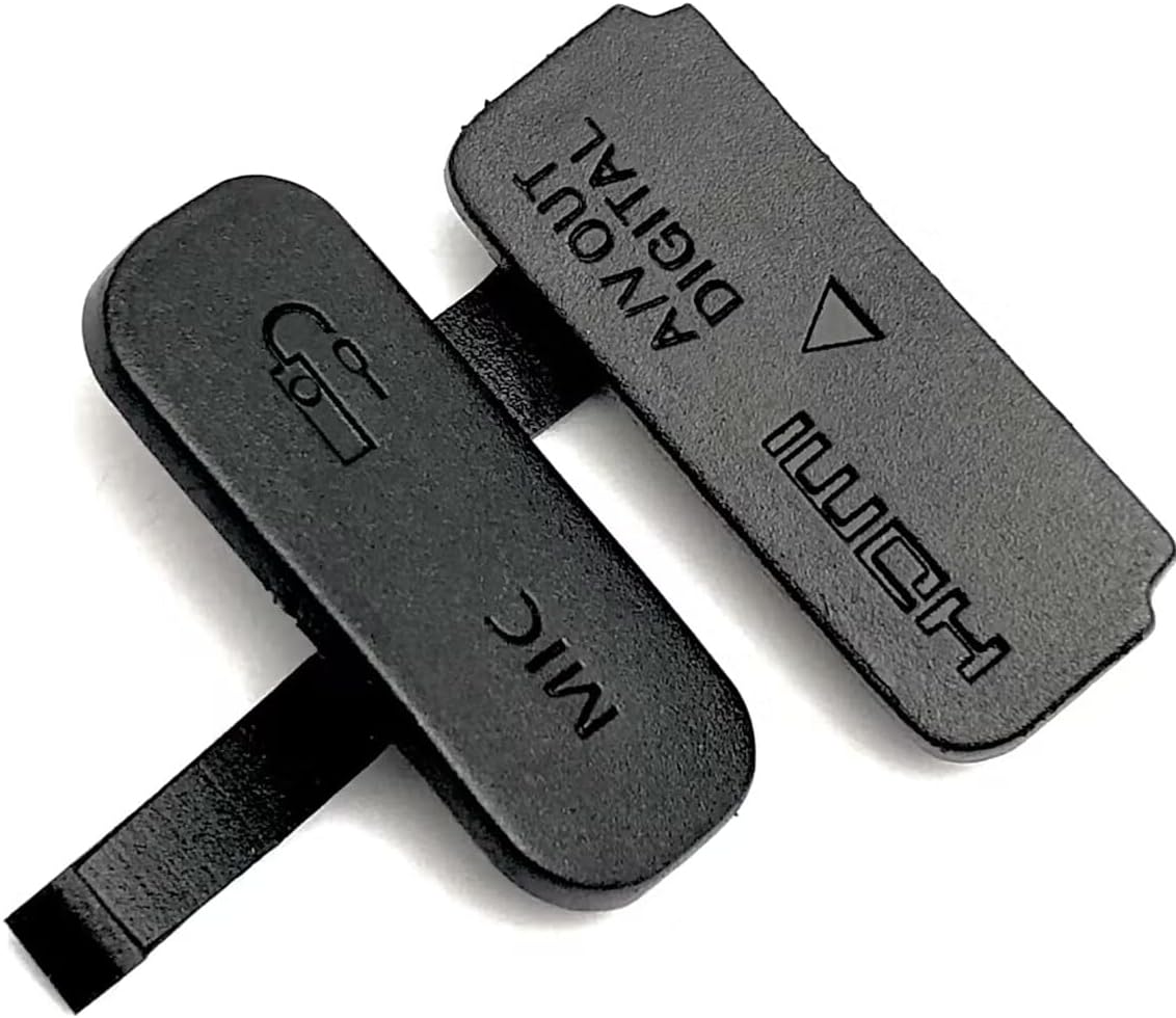 1 Set USB Interface MIC Rubber Cover Cap for Canon 6D 6D2 80D 60D 650D 600D 700D 750D 77D 800D 70D 7D 7D2 Camera Repair Part (750D USB Rubber Cover Cap)