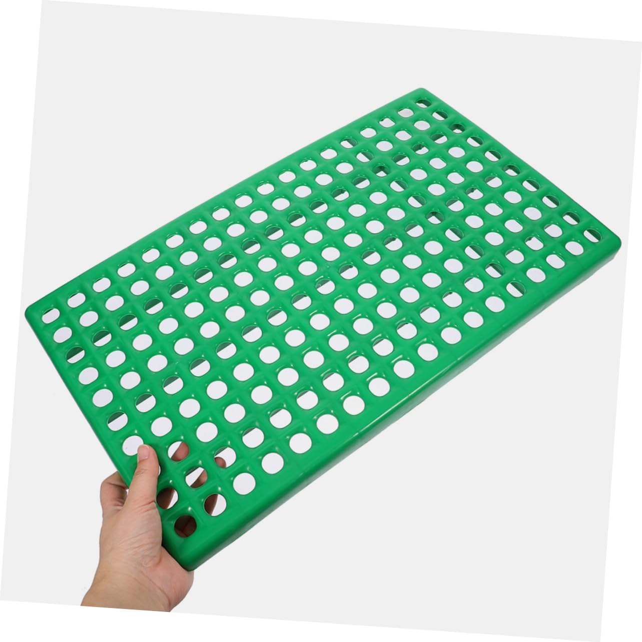 2pcs Rabbit Cage Mats for Small Animals Durable Plastic Floor Pads Easy- Management Mat for Cats Dogs Bunnies Hamsters and Chinchillas