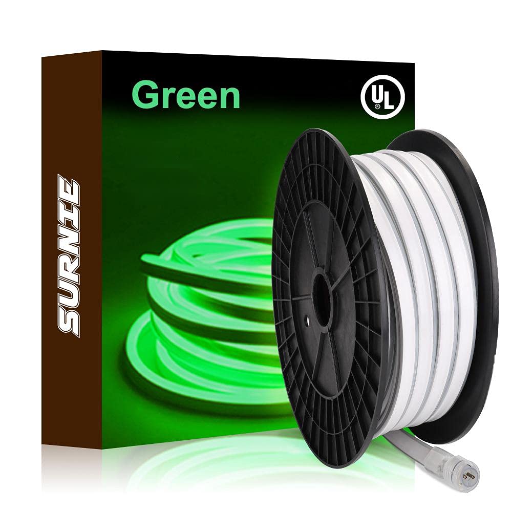 Buy SURNIE LED Neon Lights 50ft LED Strip Lights Waterproof 110V