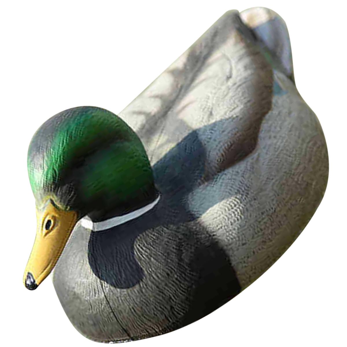 Leurre de chasse canard plastique flottant pour animer votre bassin de jardin