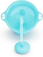 Vista 5 de Munchkin Any Angle Weighted Toddler Straw Cups with Click Lock Lid, 10 Ounce, 2 Pack, Blue/Green