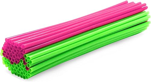 Miniatura 16 de Worldmotop - Juego de 72 fundas mixtas de radios de motocross, fundas de radios de repuesto universal para Yamaha, Honda, BMW, Suzuki Kawasaki