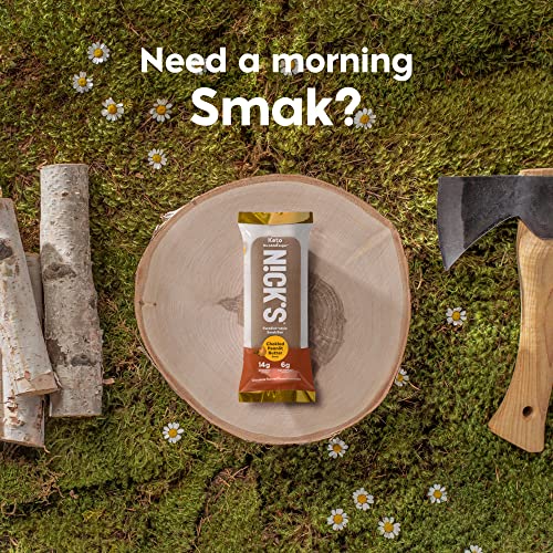 Nick's Smak Barra de Proteína Chocolate Cacahuate 8 un miniatura 4