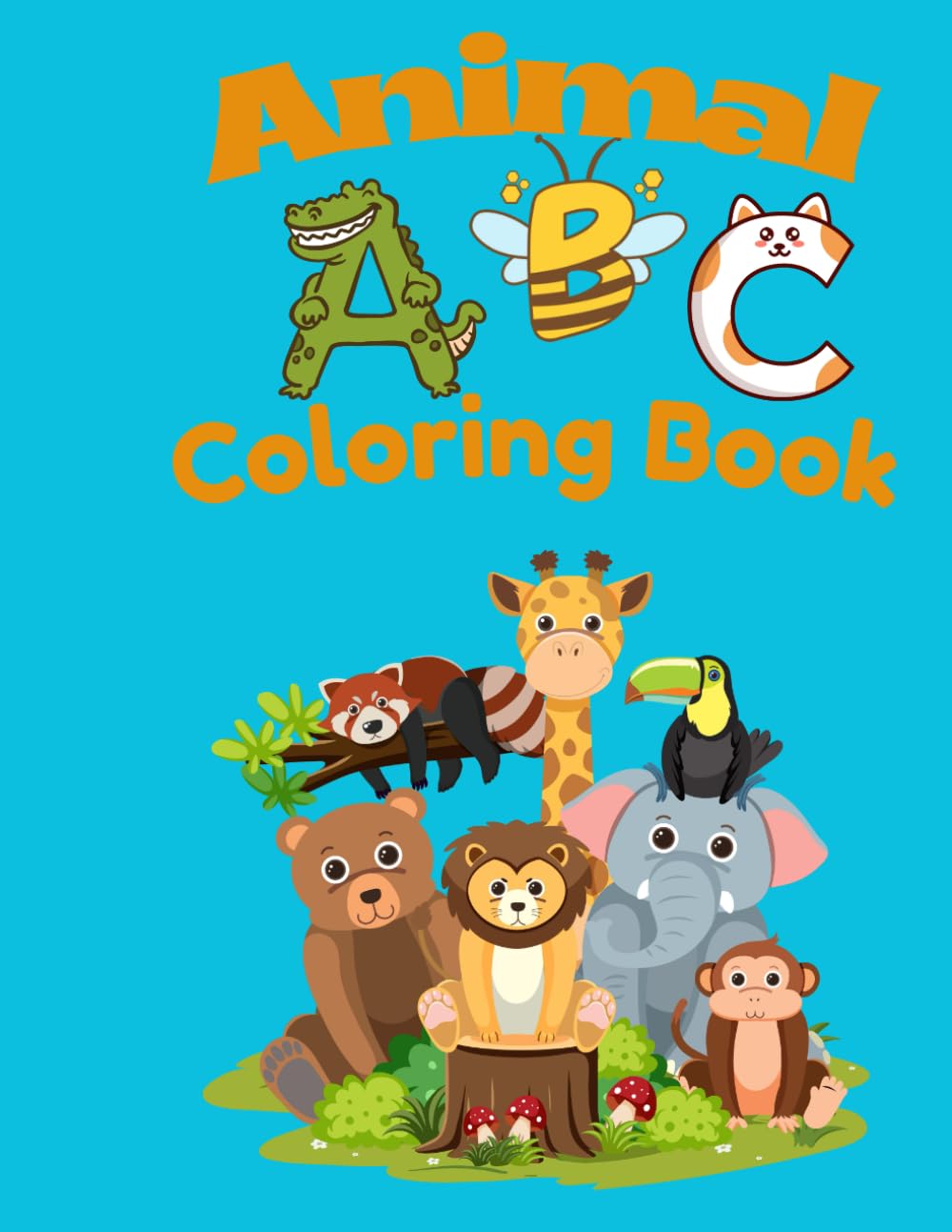 Animal ABC coloring book