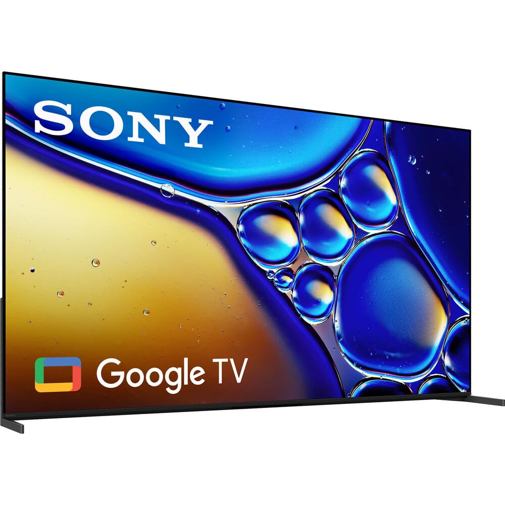 Sony K55XR80M2 BRAVIA 8 II 55 Inch Class QD‑OLED 4K HDR Smart Google TV (2025) Bundle with Deco 3770 Wall Mount Bundle, 2X HDMI Cables, Stanley 6‑Outlet Surge Protector