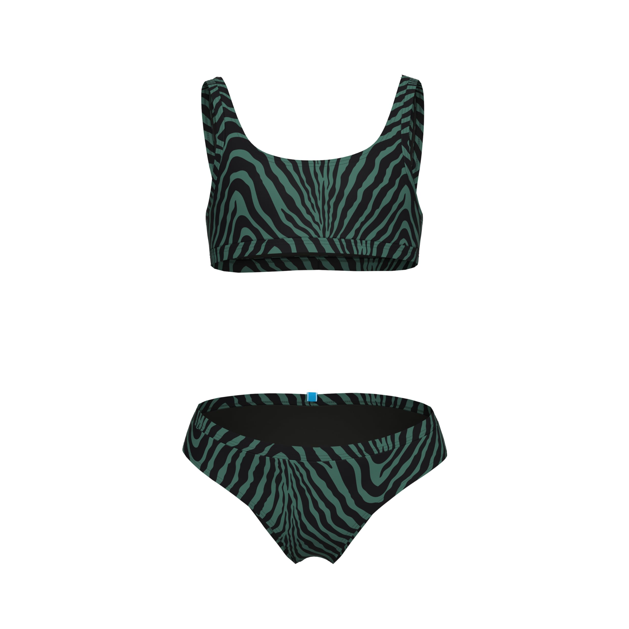 Arena G Arena Water Print Bikini Bralette Two Pieces Bambine e Ragazze (Pacco da 2)