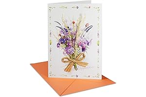 Handmade Real Flower Cards -A Card with Warmth