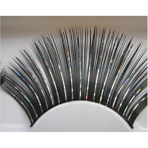 Miniatura 4 de Pestañas Postizas False Eyelashes Shining Lashes Natural Volume Colorful Decorative Eyelashes Fluffy Wispy Faux Lashes Festival Styles Fake