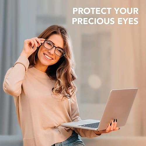 Miniatura 4 de Lentes de computadora - Gafas de bloqueo de luz azul para hombres, mujeres, gafas de gamer, gafas de pantalla de computadora - Montiras de lentes