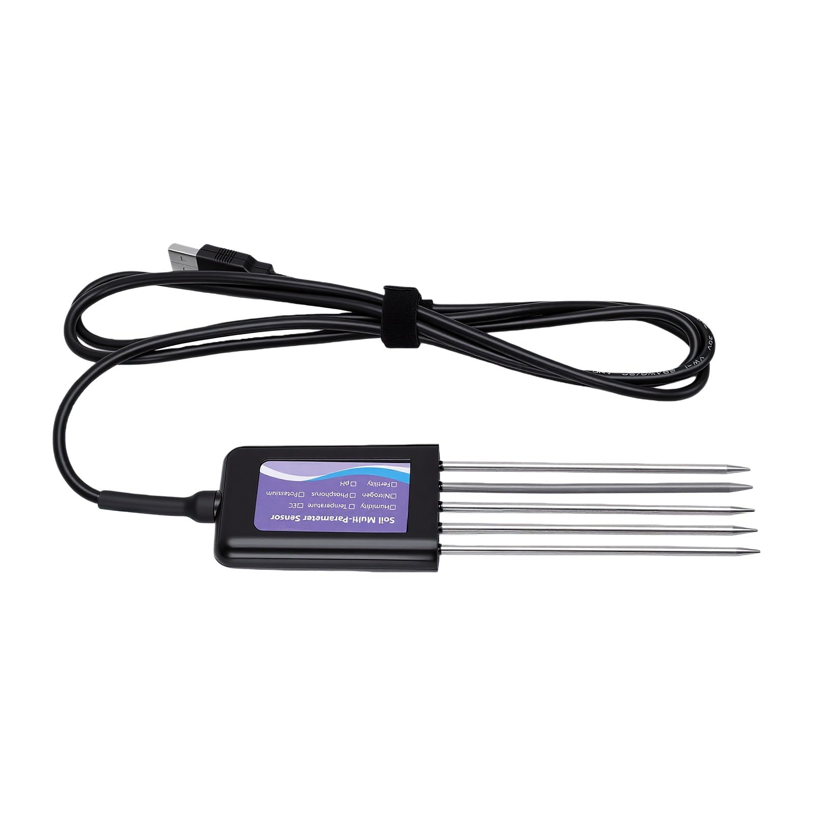 banapoy 8 w 1 Tester Gleby, USB NPK PH EC Tester Gleby