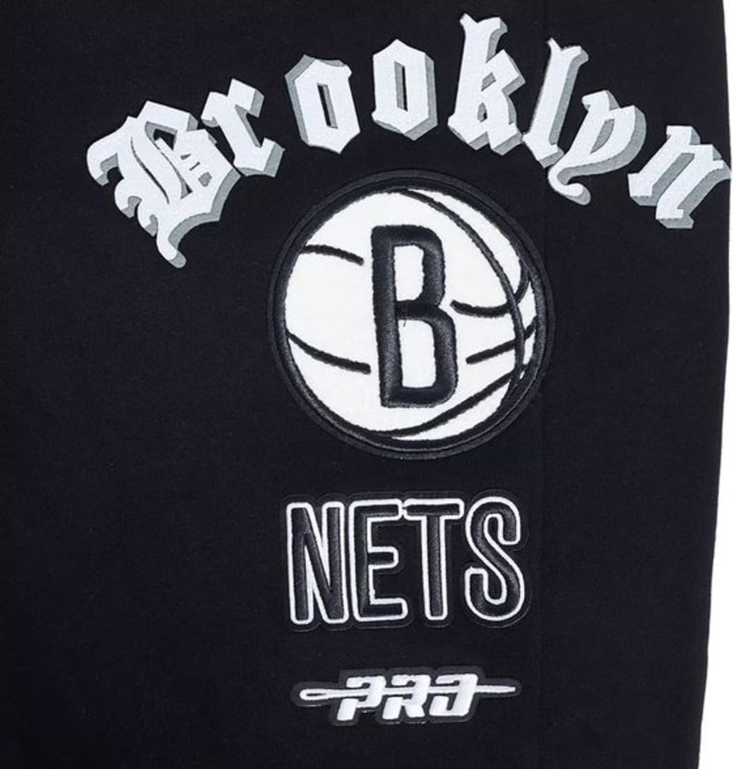 Gen 2 Men's Brooklyn Nets Fleece Sweatpants Front Pockets - Team Colors