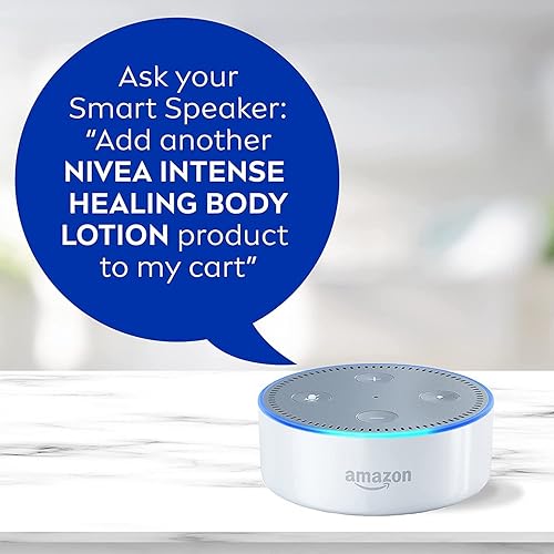 Miniatura 10 de NIVEA Intense Healing Loción corporal, 72 horas de humedad para piel seca a muy seca, loción corporal para piel seca, botella de bomba de 16.9 onzas