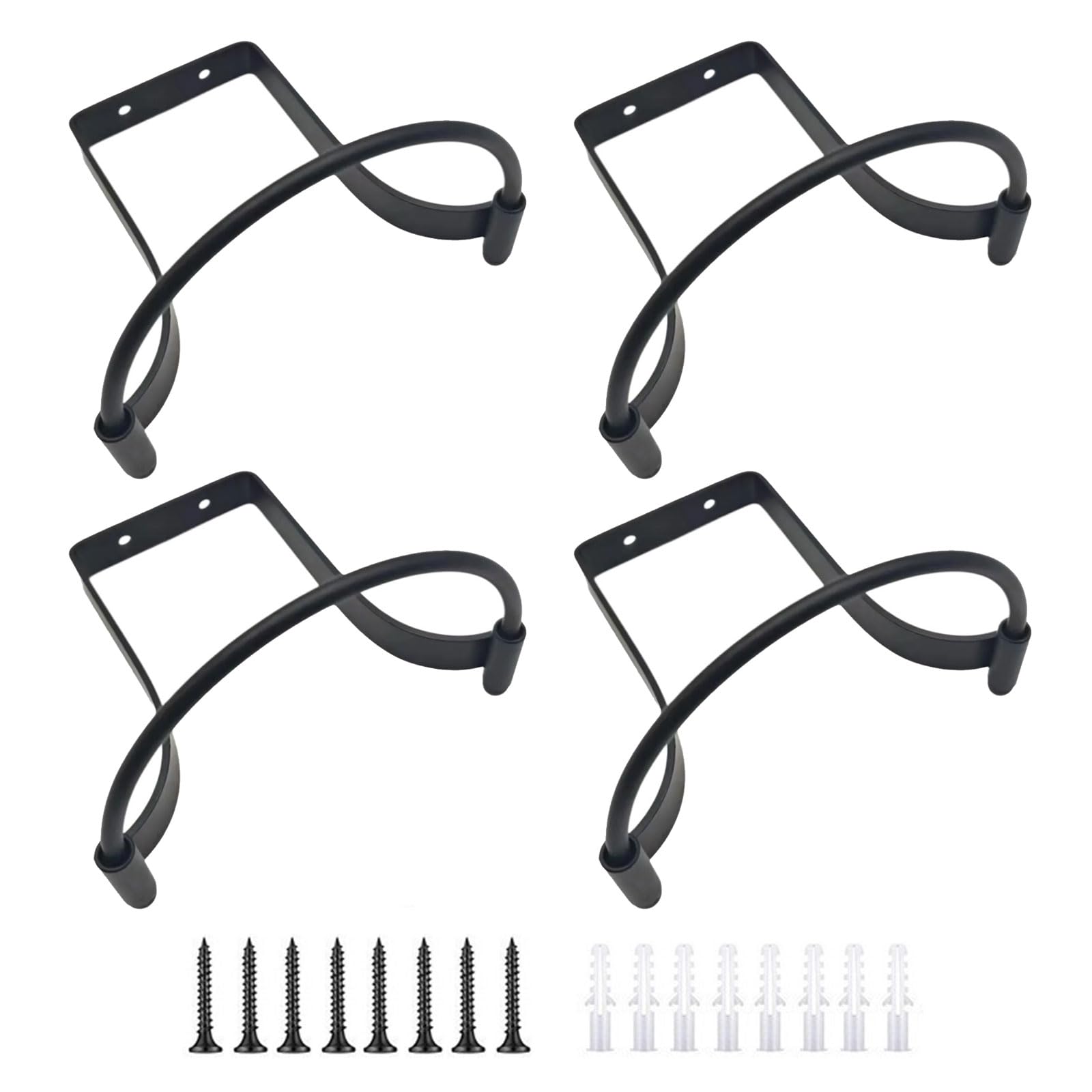 Buxuaaaa Sturdy Metal Arched Holder Wall Mount for Hats Accessories Closet Arrangement Management Metal Wall Mounted Hat Rack