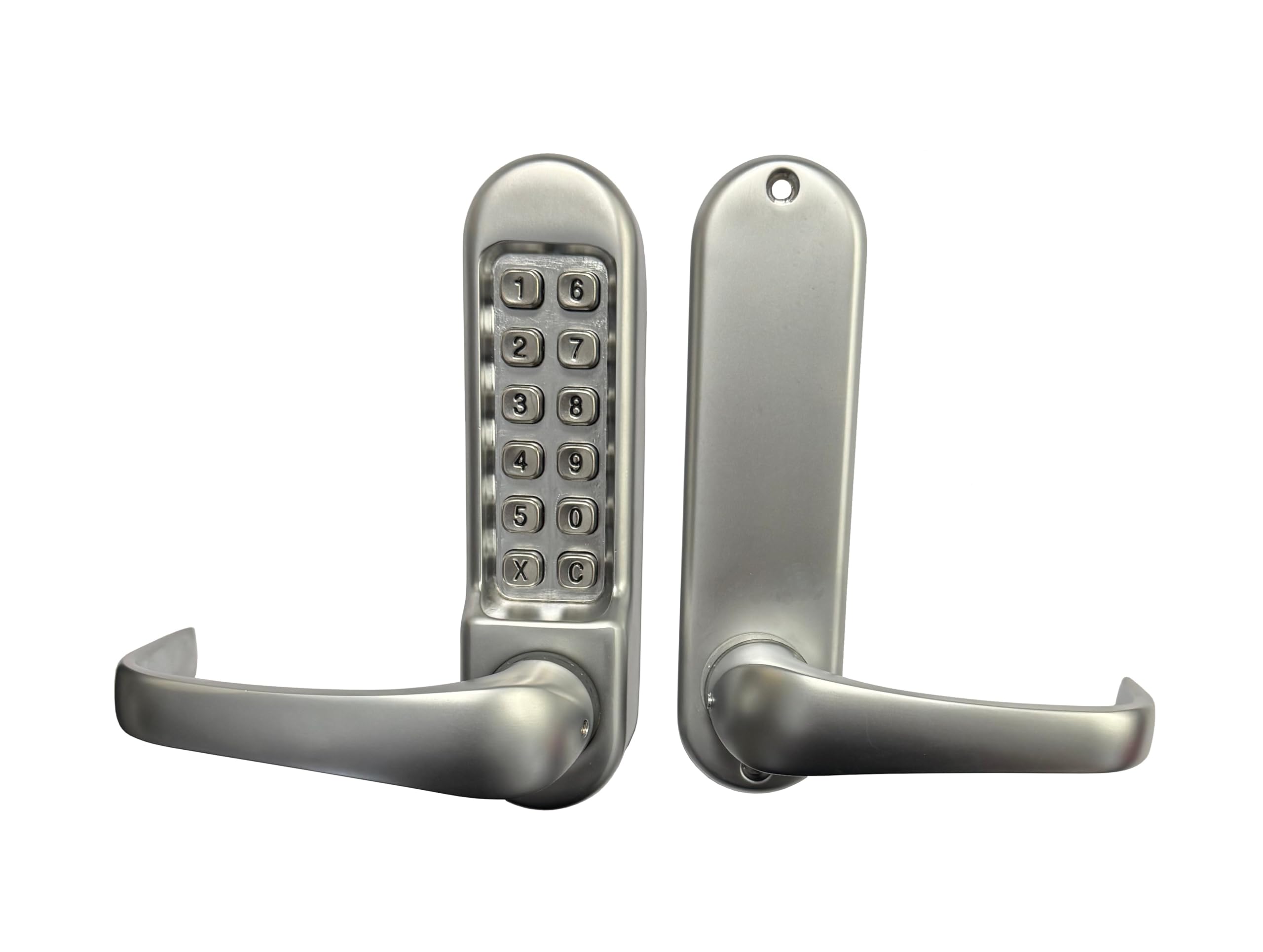 Poignée de Porte à Code Mécanique " Mecalock 500" PRO PVD - Chrome