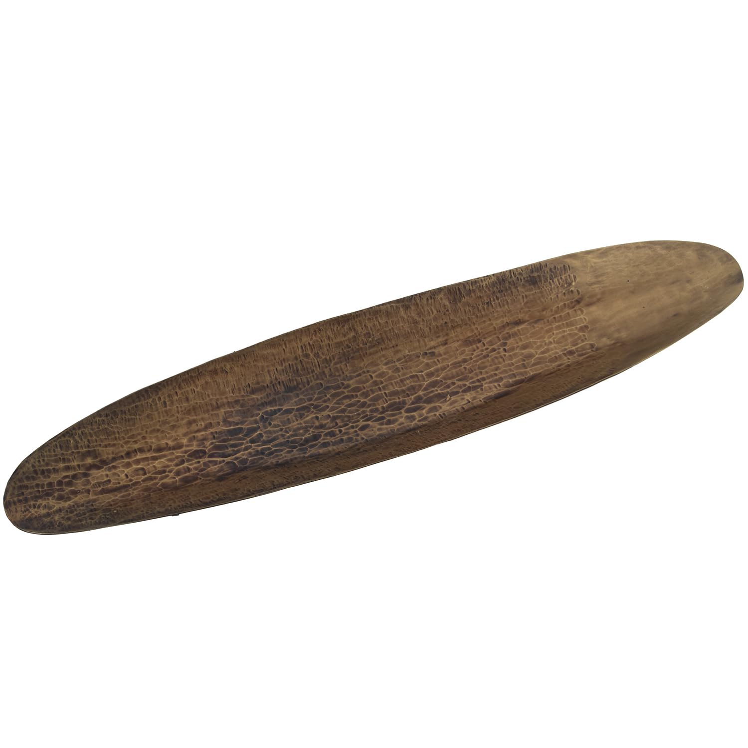 Coupe en aluminium laiton vieilli mat 61cm, l'âme de votre table