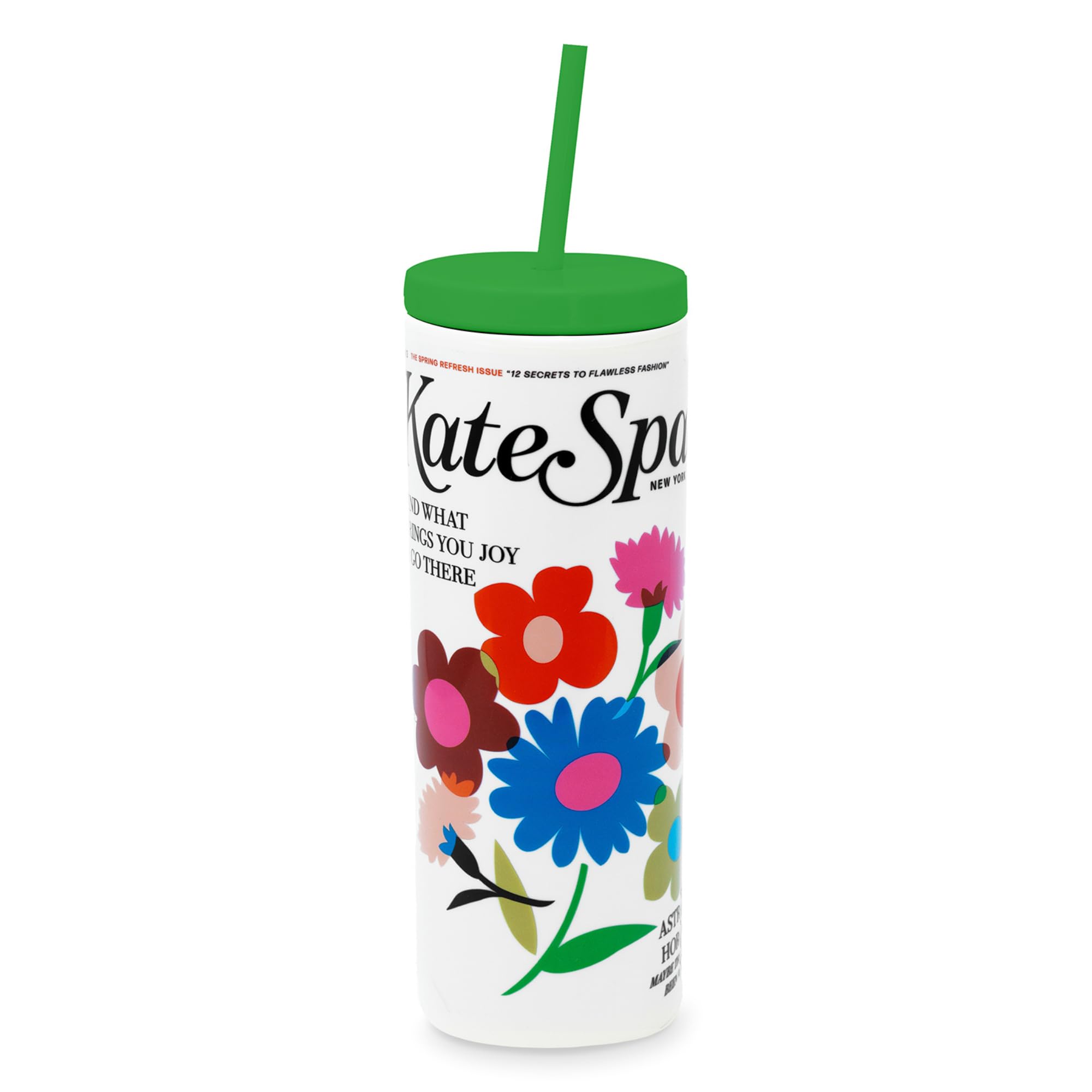 Amazon.com: kate spade new york Insulated Tumbler with Reusable