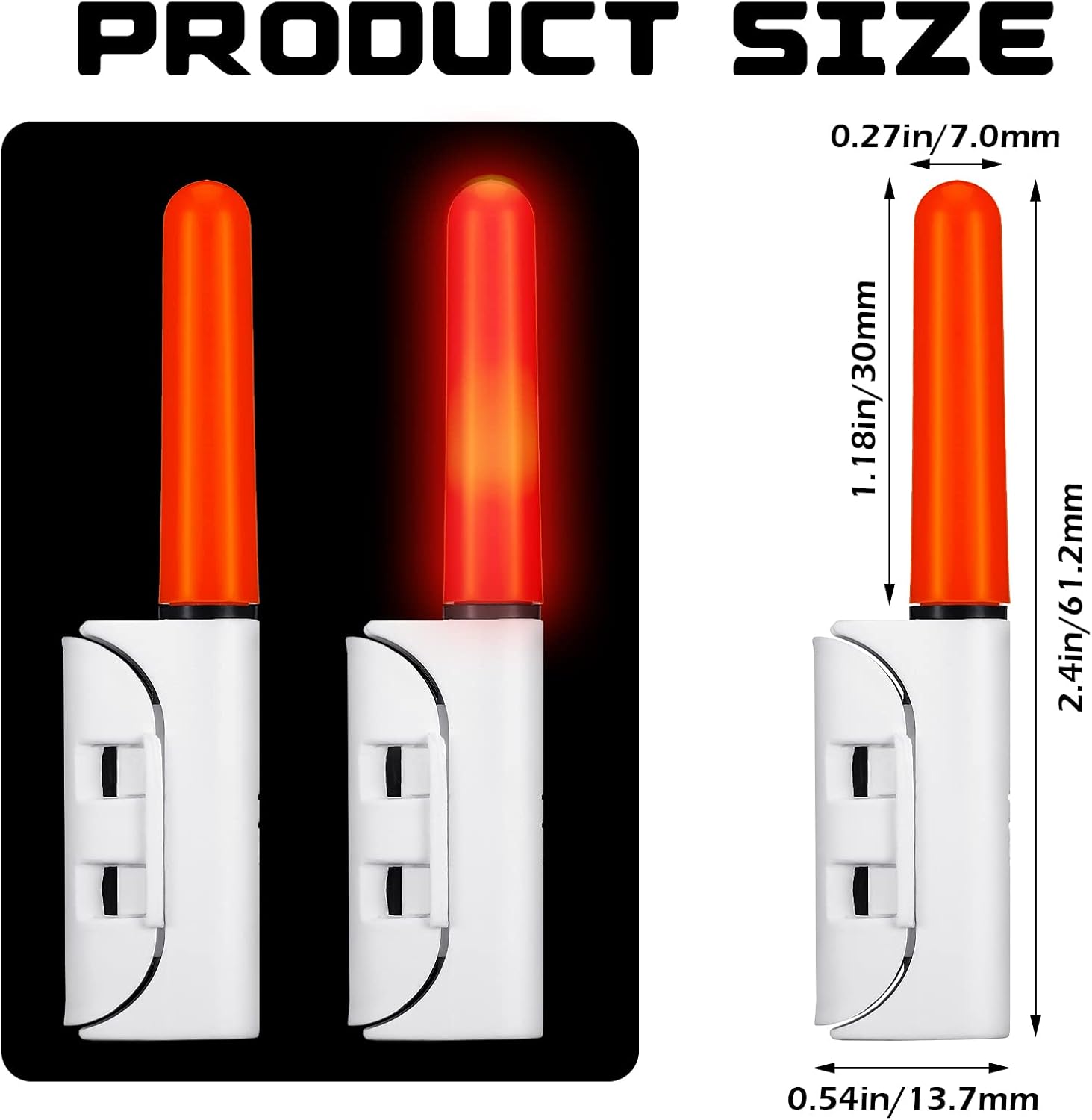 Retisee Pcs Inch Fishing Glow Sticks LED Cameroon Ubuy