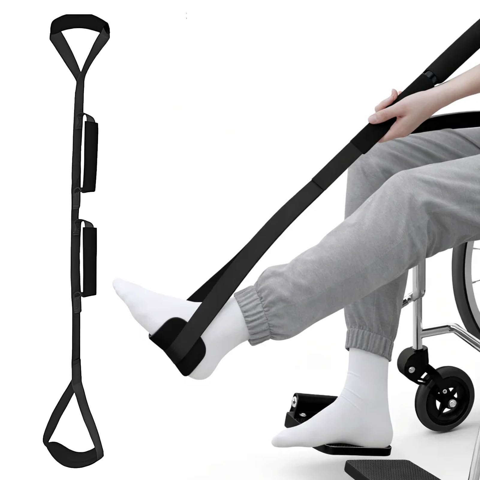 Aide pour les personnes âgées au quotidien, ergonomique, poignées antidérapantes, stable et légère, idéale pour les restrictions de mobilité et après remplacement des articulations, aide à se lever en
