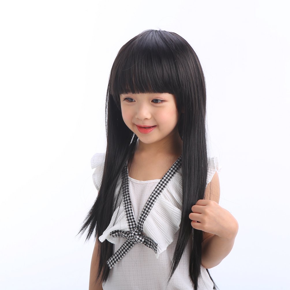 Amazon.co.jp: [IOZO] ウィッグ キッズ用 女の子 ロング 子供 フル