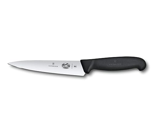 Miniatura 1 de Cuchillo de chef Victorinox cuchillo pequeño de 5 pulgadas con mango de Fibrox cuchillo de chef 6 pulgadas Negro