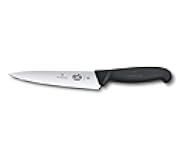 Swiss Army 5.2003.15-X8 Fibrox Straight Chef's Knife Black 6 in