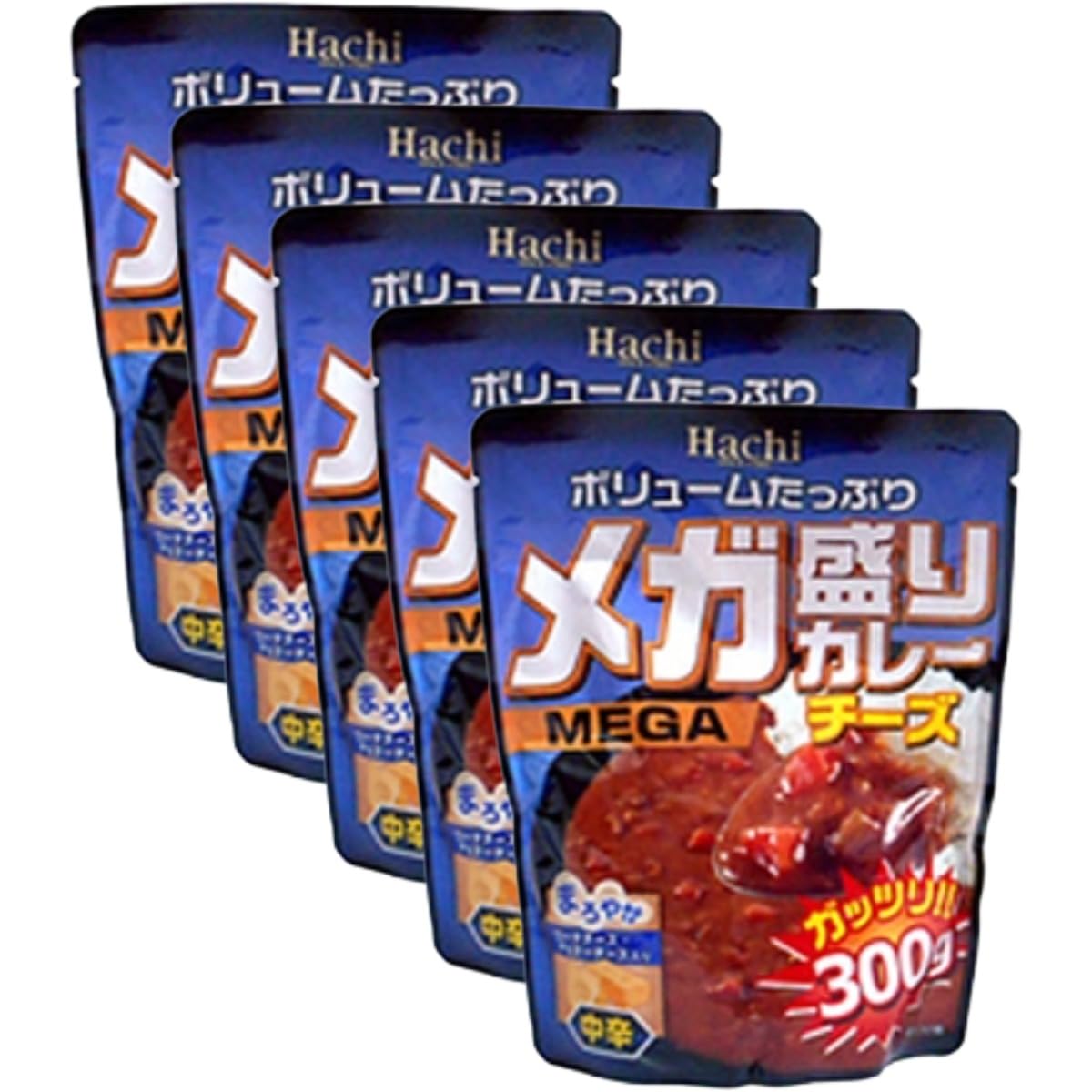 ハチ食品 メガ盛りカレーチーズ 300g×5個