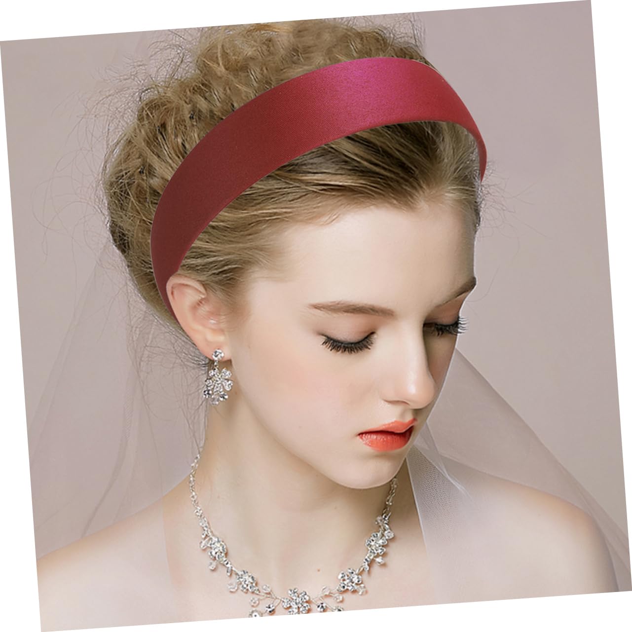 Didiseaon 15pezzi Cerchietto Ampio Colori Solidali Accessori Pratici Per Donna e Ragazza Per Occasioni e Attività Quotidiane