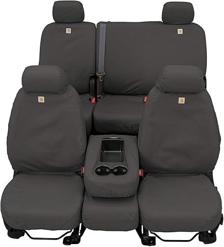 Covercraft Carhartt SeatSaver - Fundas de asiento personalizadas  SSC2504CAGY  Asientos de cubo de 1 fila  Compatible con modelos seleccionados disponible en Yaxa Peru