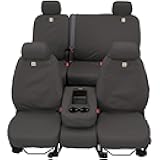 Carhartt SeatSaver Custom Seat Covers | Fits 2013-2016 Ram 1500/2500/3500 | 1st Row 40/20/40 Bench Seat, Duck Weave Gravel