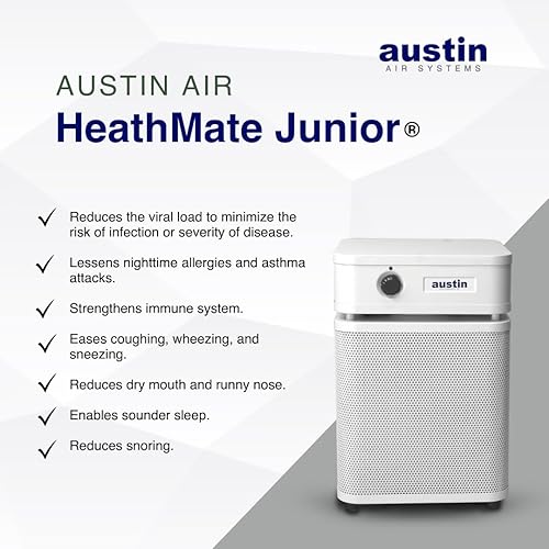 Miniatura 7 de Purificador de aire HealthMate Jr. de Austin Air Color blanco