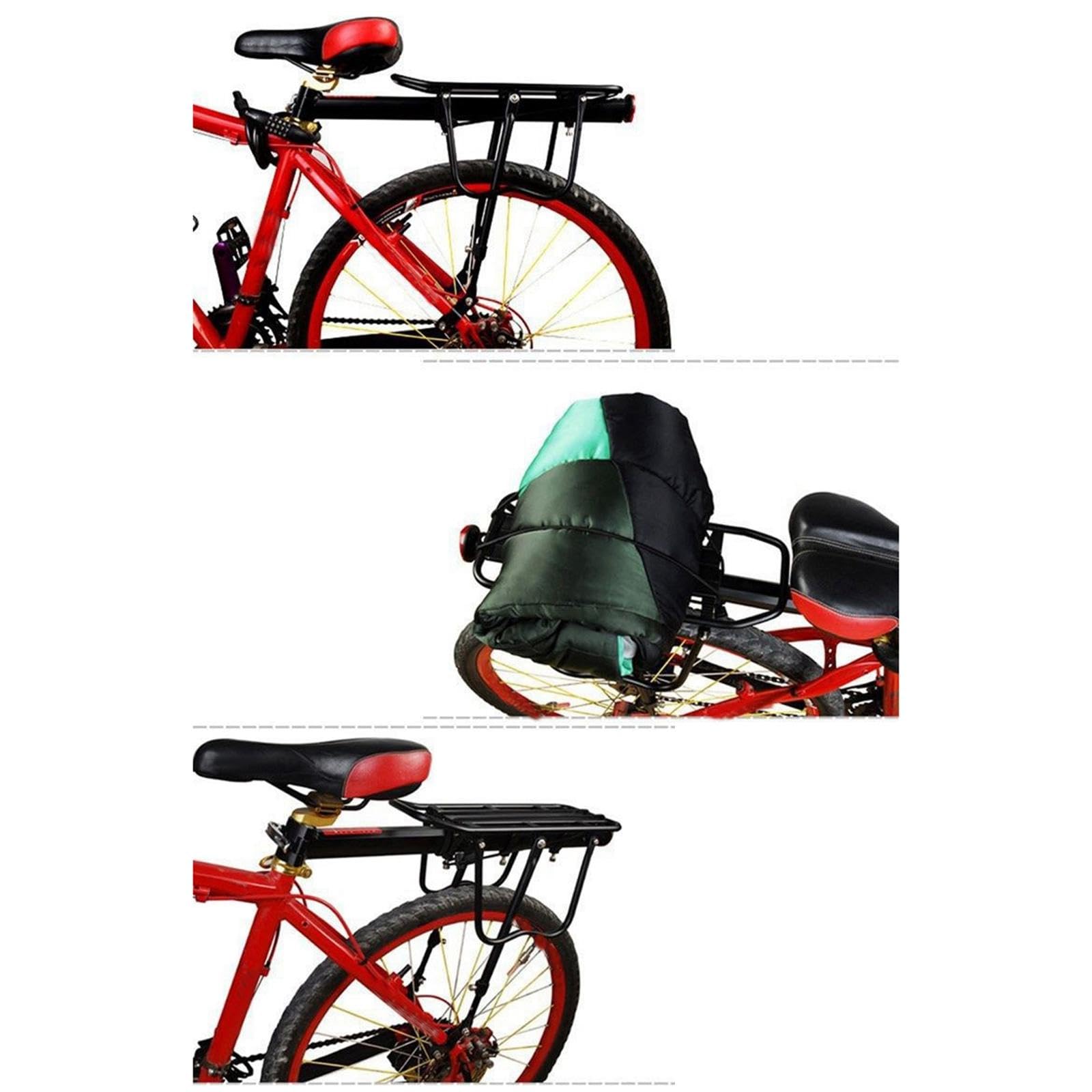 Portapacchi posteriore per bicicletta, per mountain bike e bici da strada