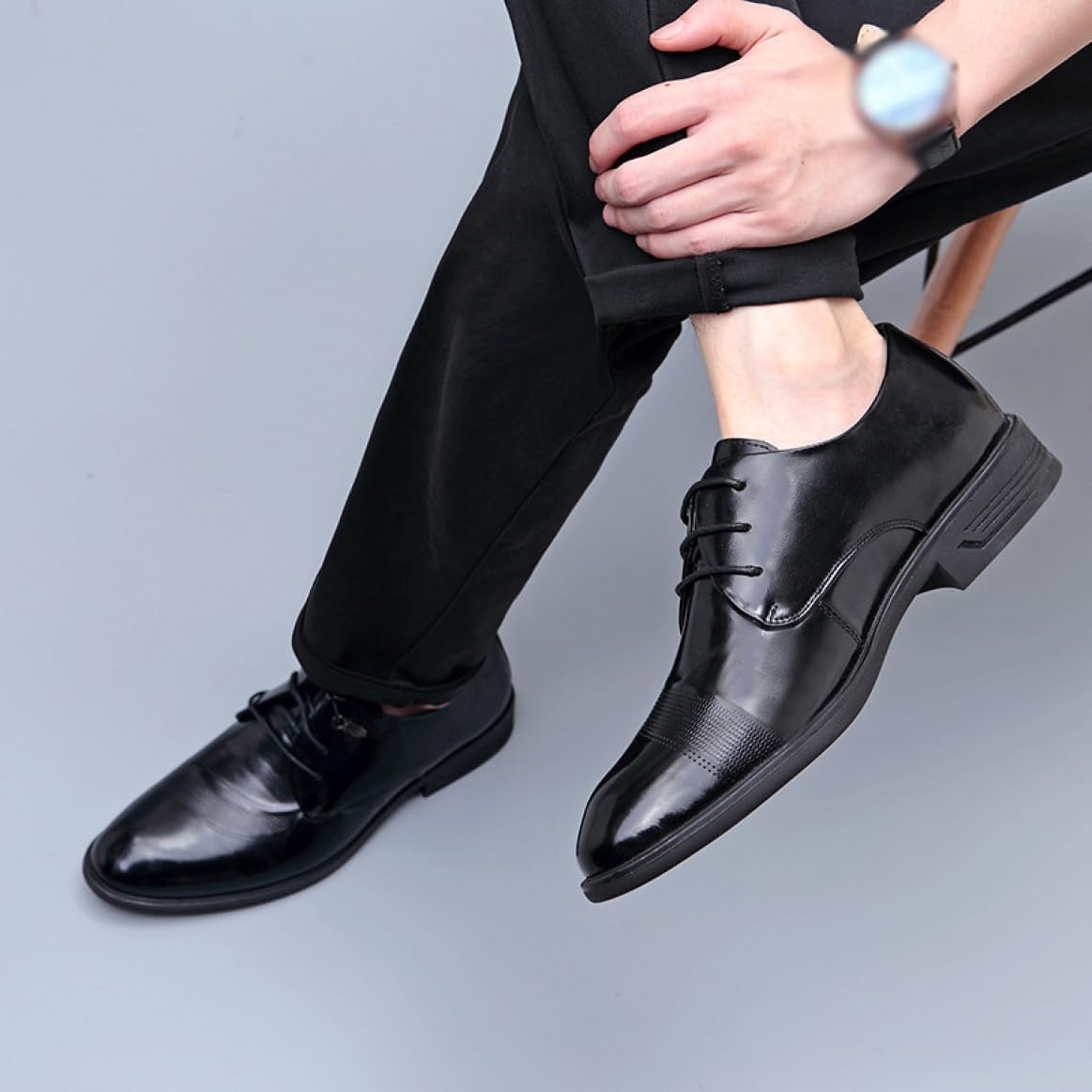 [GZGZ] 革靴 メンズ ビジネスシューズ ドレスシューズ ビジネス 高級紳士靴 本革 歩きやすい 通気性 軽量 走れる スニーカ