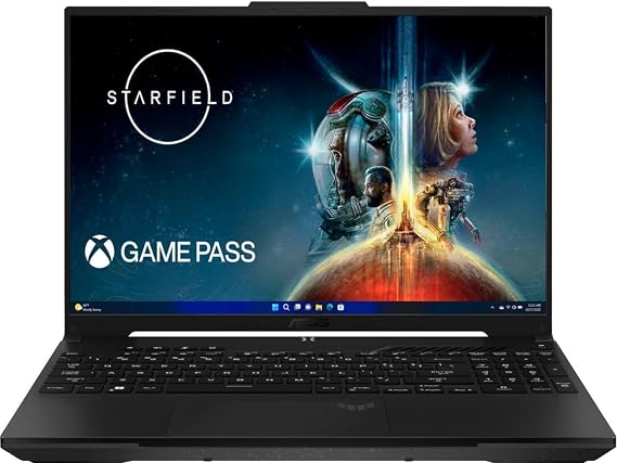 ASUS TUF 16 Ryzen 7 Ultimate Gaming Laptop, 16 FHD+ 165Hz, AMD Ryzen 7 7735HS, AMD Radeon RX 7700S (Beats GeForce RTX 4060), 32GB DDR5 RAM, 2TB SSD, RGB Backlit KB, Wi-Fi 6, Windows 11 Home, Black