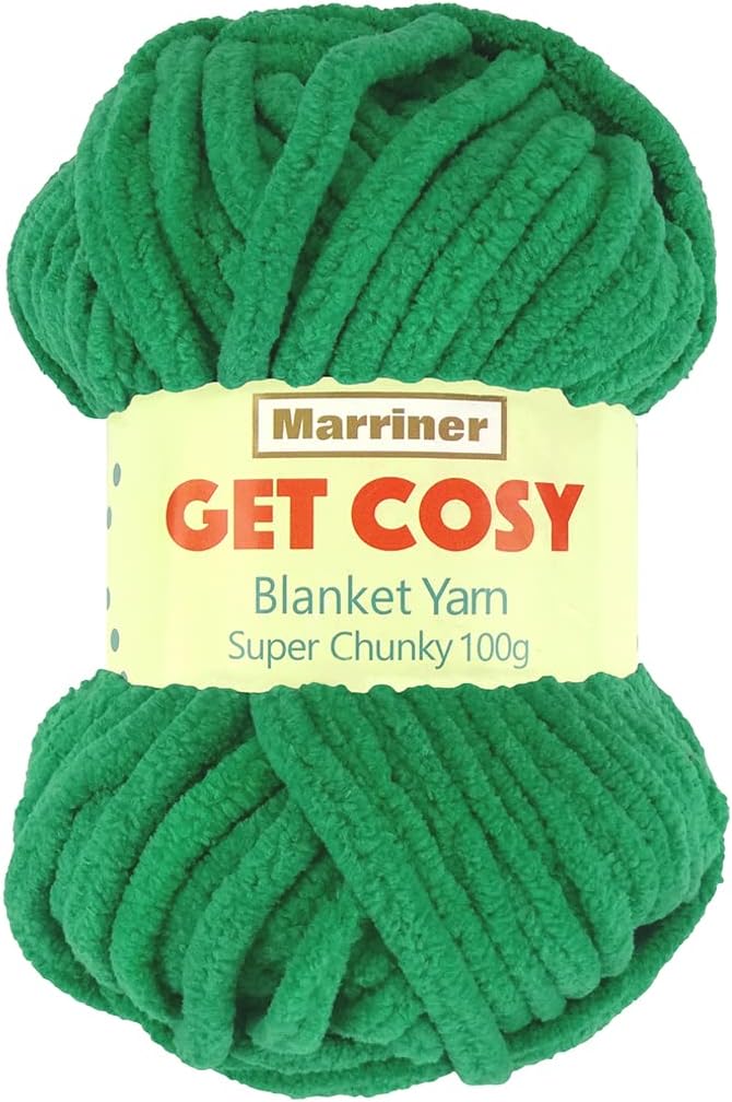 Marriner Get Cosy Super Chunky Yarn with 100 Polyester 14/16 Ply for