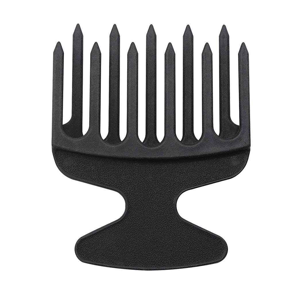 Wide Big Tooth Afro Hair Pick Comb Detangle Braid Hairbrush Oil For Head Fork Hairdressing Styling Modeling Beauty Tool For Women Men
