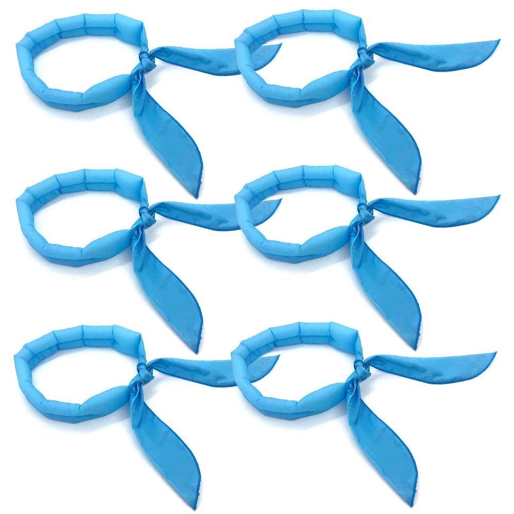 2020 Cooling Scarf. Wrap Soaked Tie Around Neck, Head to Instantly Chill Out. Crystal Polymer Technology Keeps Cool, Reusable. Great for Summer, Indoor, Outdoor, Leisure Activities, Sports.