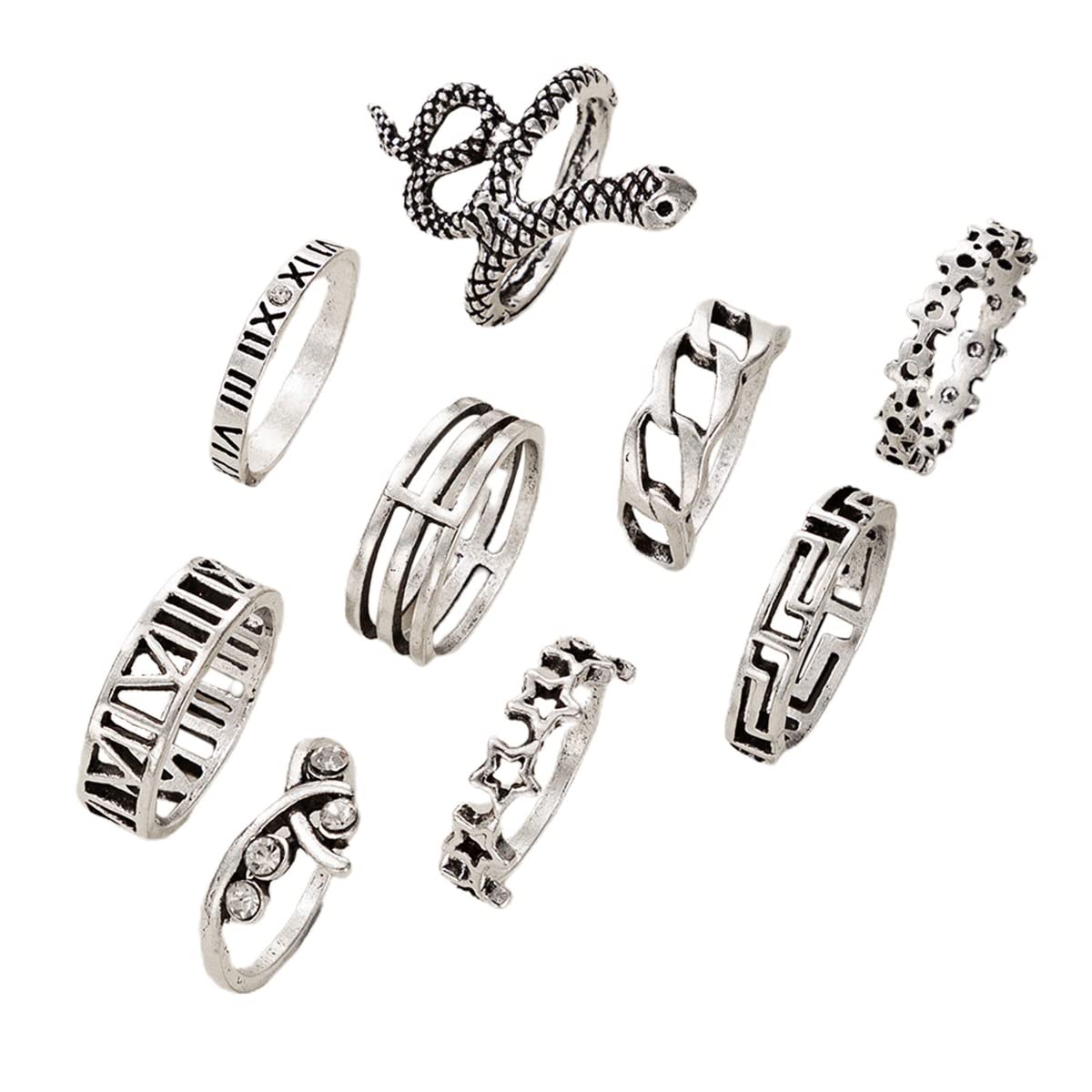 jewels galaxy Jewellery For Women Stackable Rings Set-picture-29