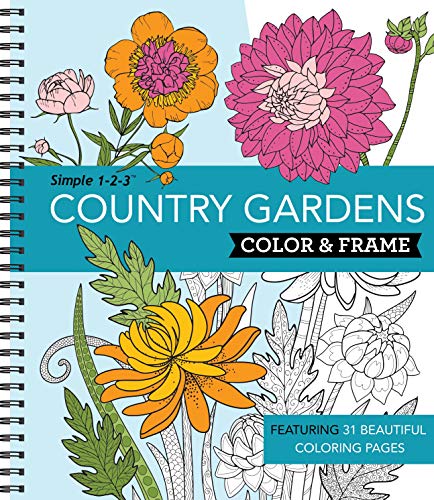 Color Frame In The Forest Adult Coloring Book New Seasons Publications International Ltd Peterson Stacy Amazon Com Books