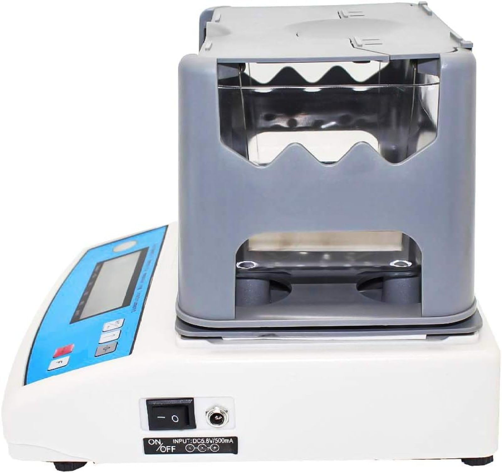 Analizzatore di purezza del metallo ad alta precisione – Densimetro solido digitale, misuratore di densità di solidi accurato, strumento di test della densità ideale per plastica, gomma, granuli e