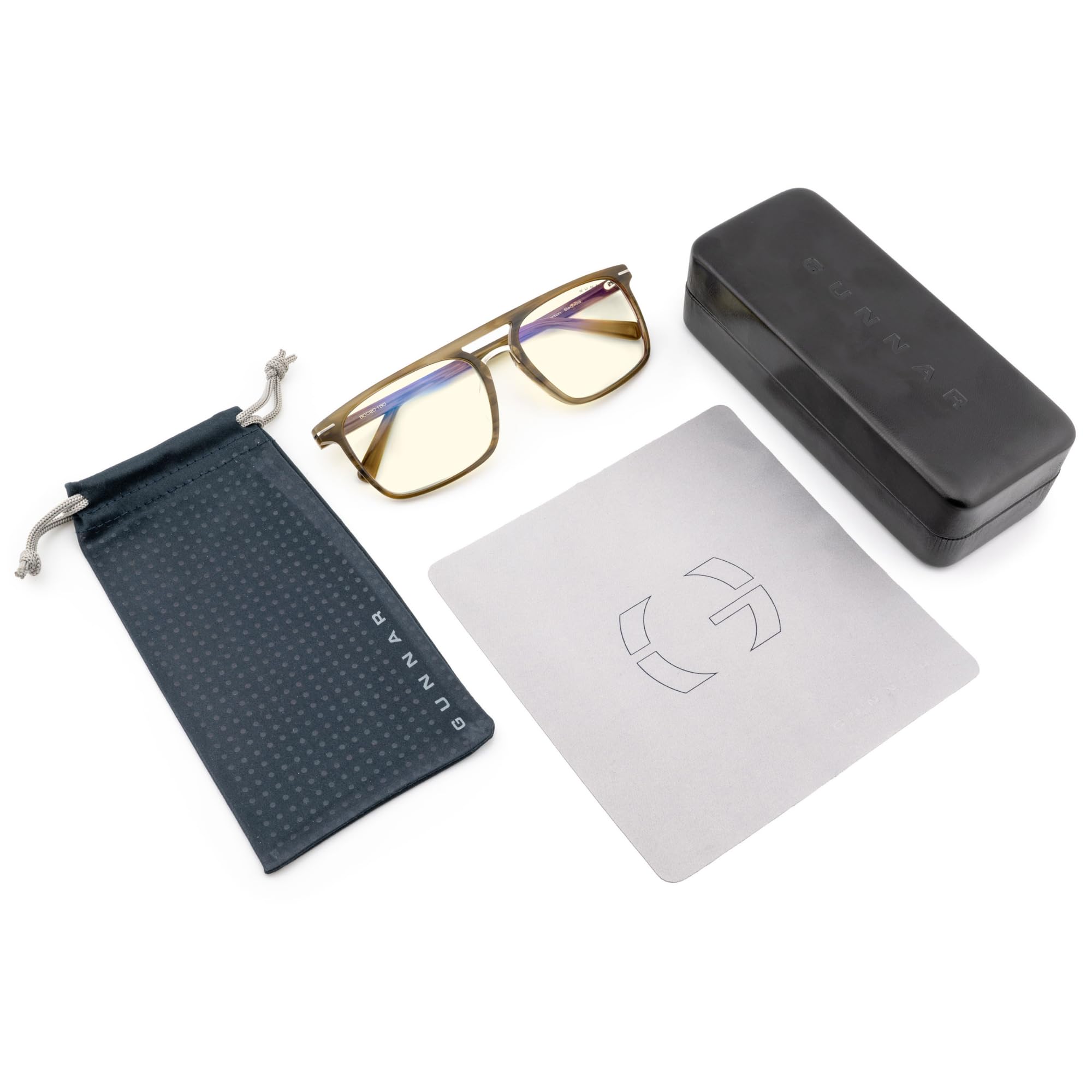 Gunnar Blaulichtfilter-Brille - Barton - Sequoia - Clear