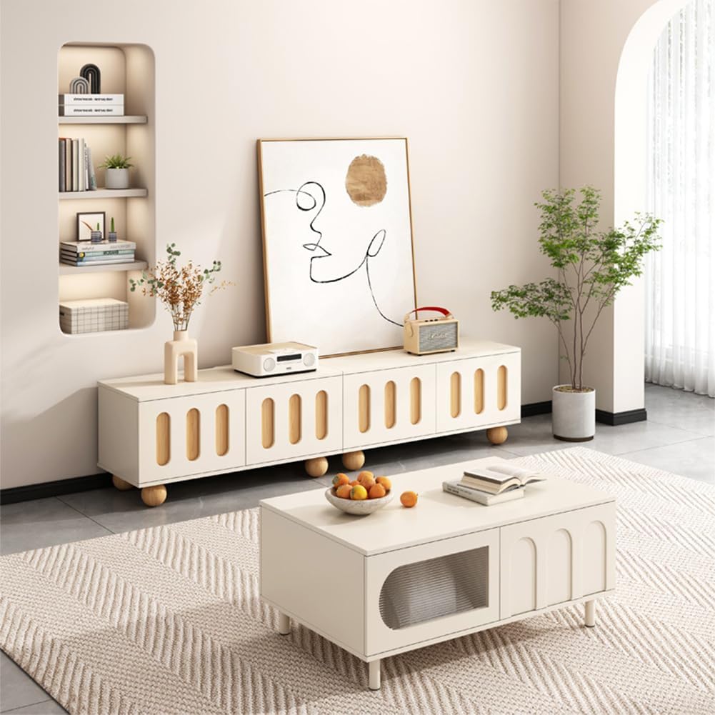 モルタルグレー テレビ台 32-50型 対応 ローボード ワイド 収納 脚付き 高耐荷重 TV台 木製 ロータイプ リビング 引き出