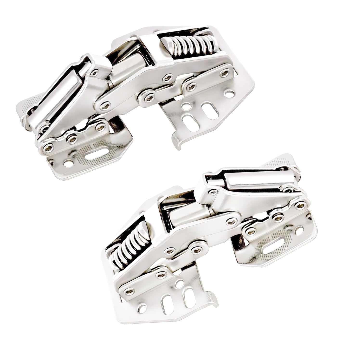QRITY2 PCS Cabinet Hinges Heavy Duty Lid Stay Hinges, Soft Close Lid Hinge, Furniture Door Lift Stay Support Hinge