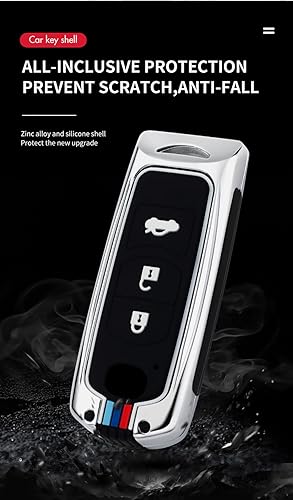 Miniatura 5 de TECART Funda para llaves para Mazda CX-3 CX-4 CX-5 CX-7 CX-9 Llavero Shell Bolsa Accesorios Protector 23 Botones