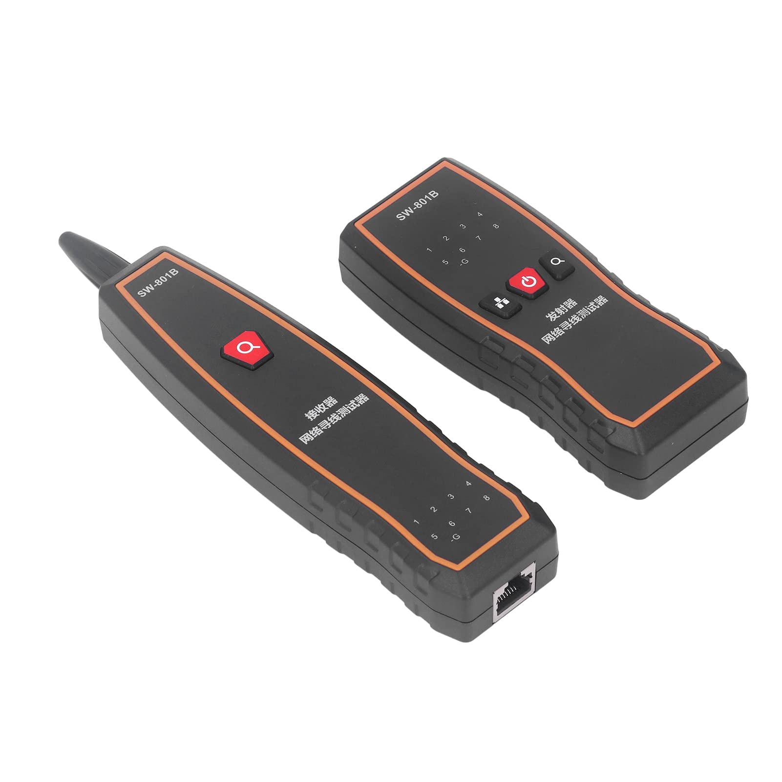Omabeta Localizzatore di Cavi Tester per Cavi Multifunzionale con Riduzione del Rumore per la Manutenzione della Sala Computer e il Cablaggio di Ingegneria, Materiale ABS