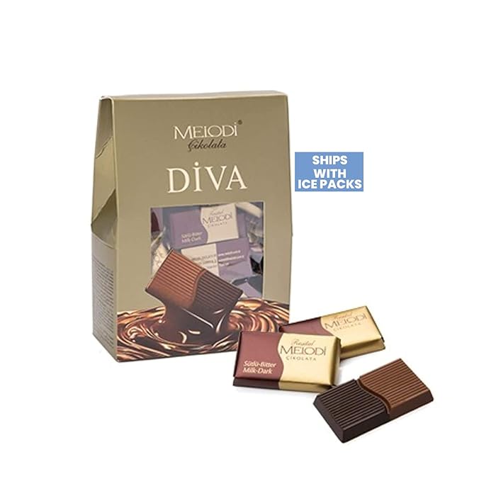 Buy Melodi Milk & Dark Chocolate Bars Bulk Individually Wrapped Candy