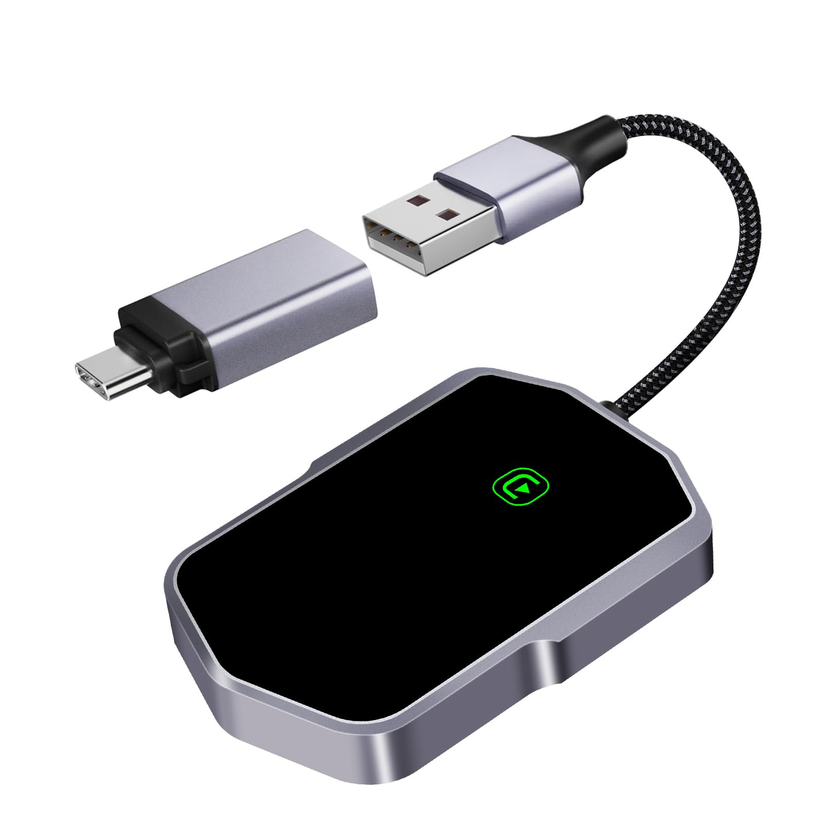 OPL5 for Wireless Carplay Adapter, Car Dongle Convert Factory Wired Carplay to Wireless Carplay,Plug & Play & Stable Auto Connect fit for iPhone iOS 10+,Cars from 2016