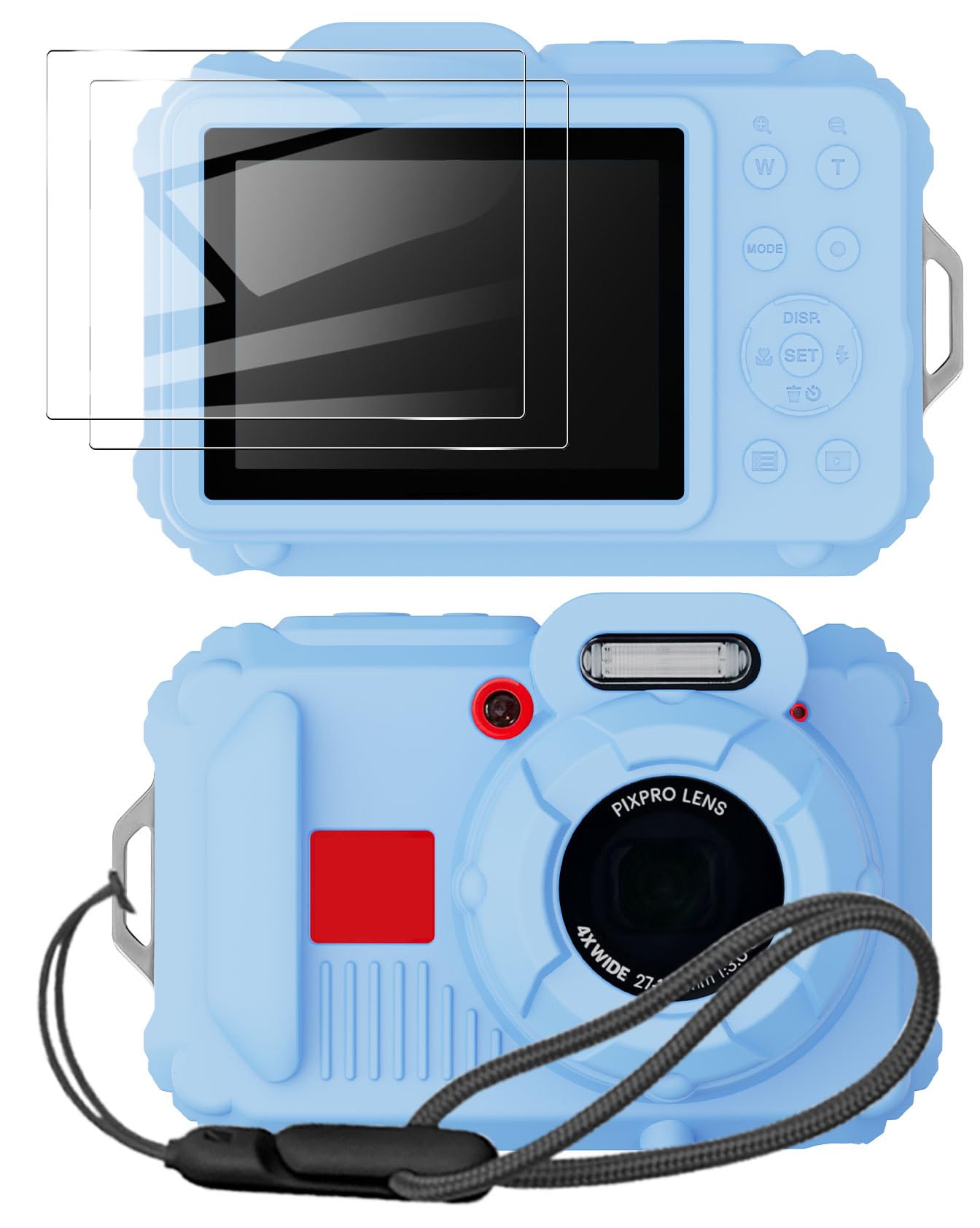 Amazon.com: TUOOUT Silicone Protective case for Kodak Pixpro wpz2