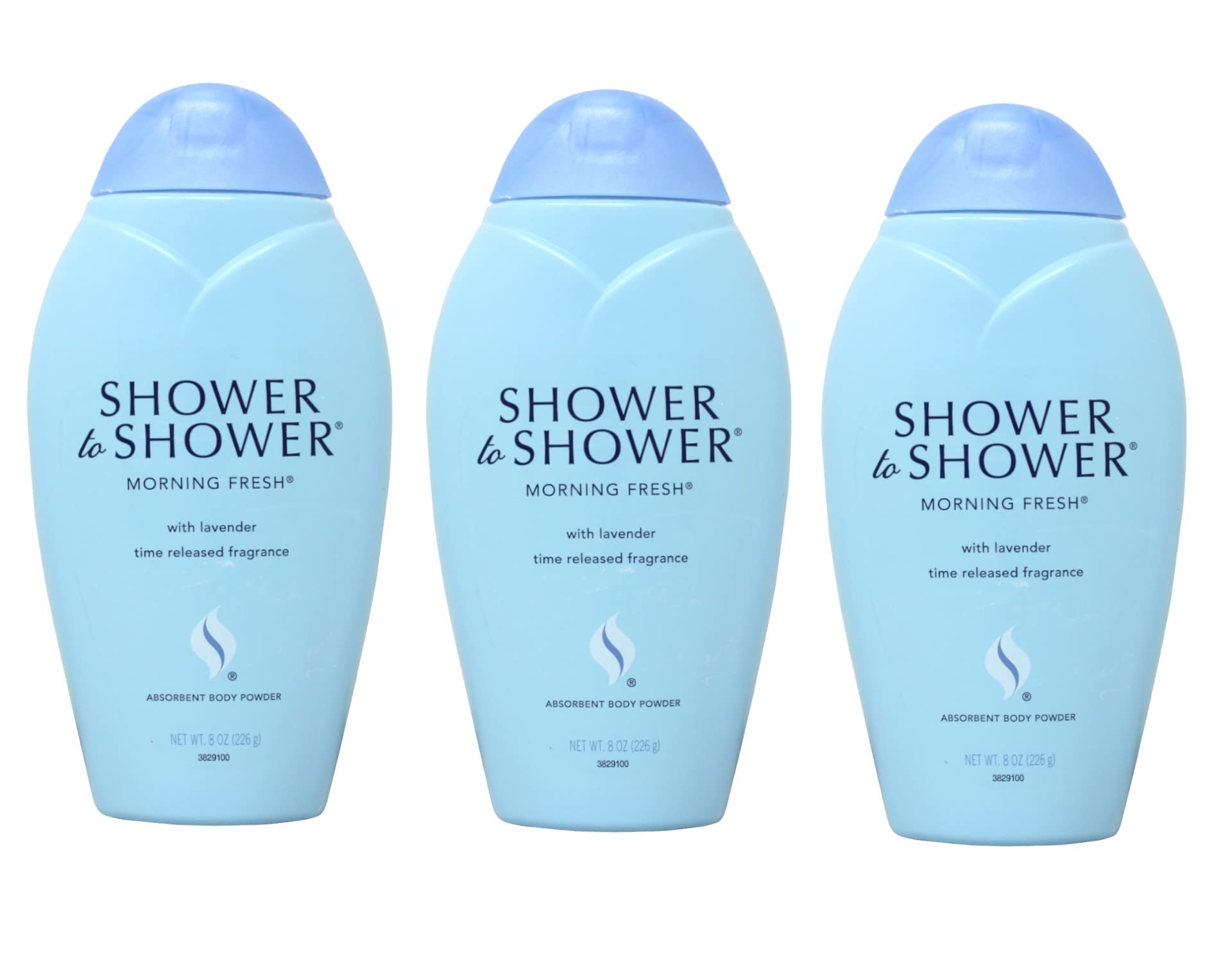 Shower to Shower Morning Fresh Body Powder, 8 Oz (3 Pack)