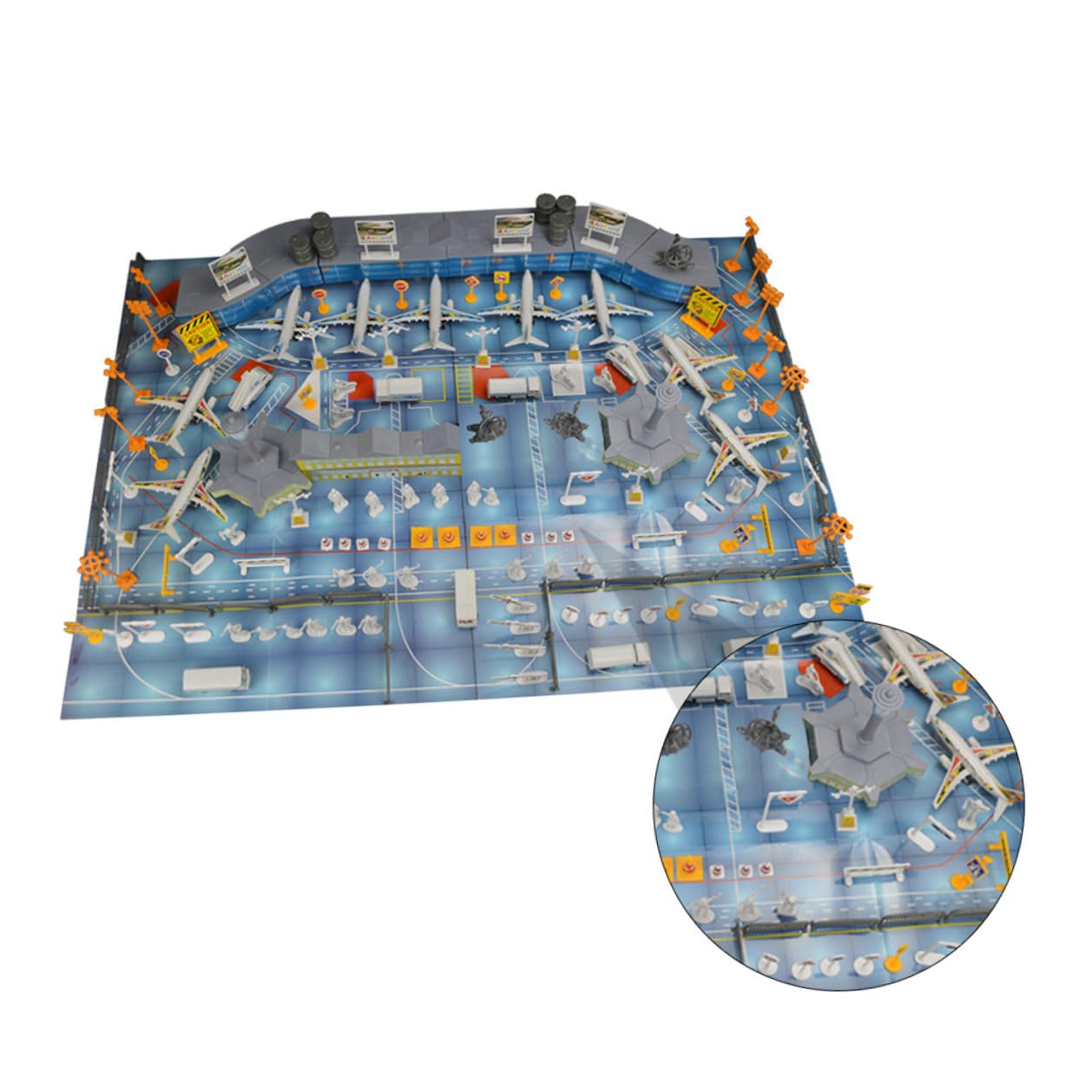 Modelo de Avión de Juguete PVC 1 Juego para Escena Aeronáutica