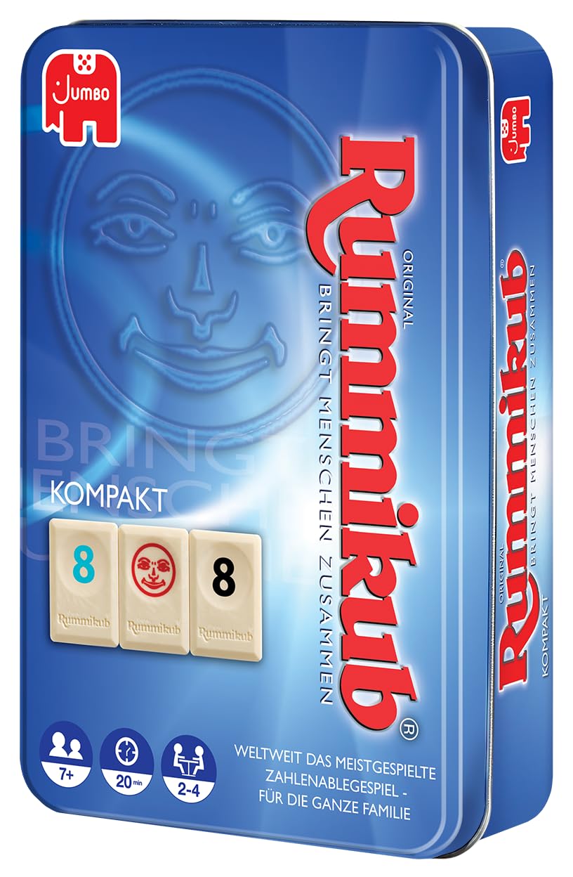Original Rummikub – Kompakt in Metalldose